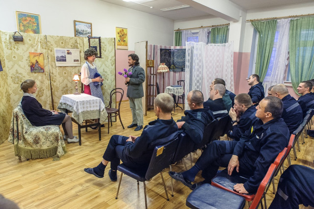 Спектакль "Фантазии Фарятьева" в СИЗО