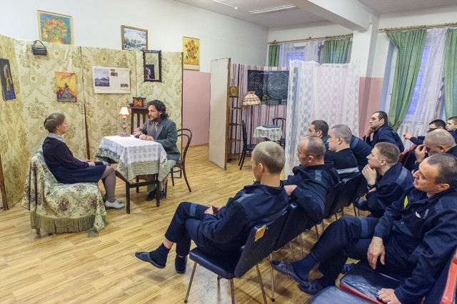 Спектакль "Фантазии Фарятьева" в СИЗО