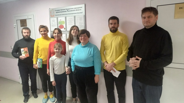 Выступление в больнице. Басни 